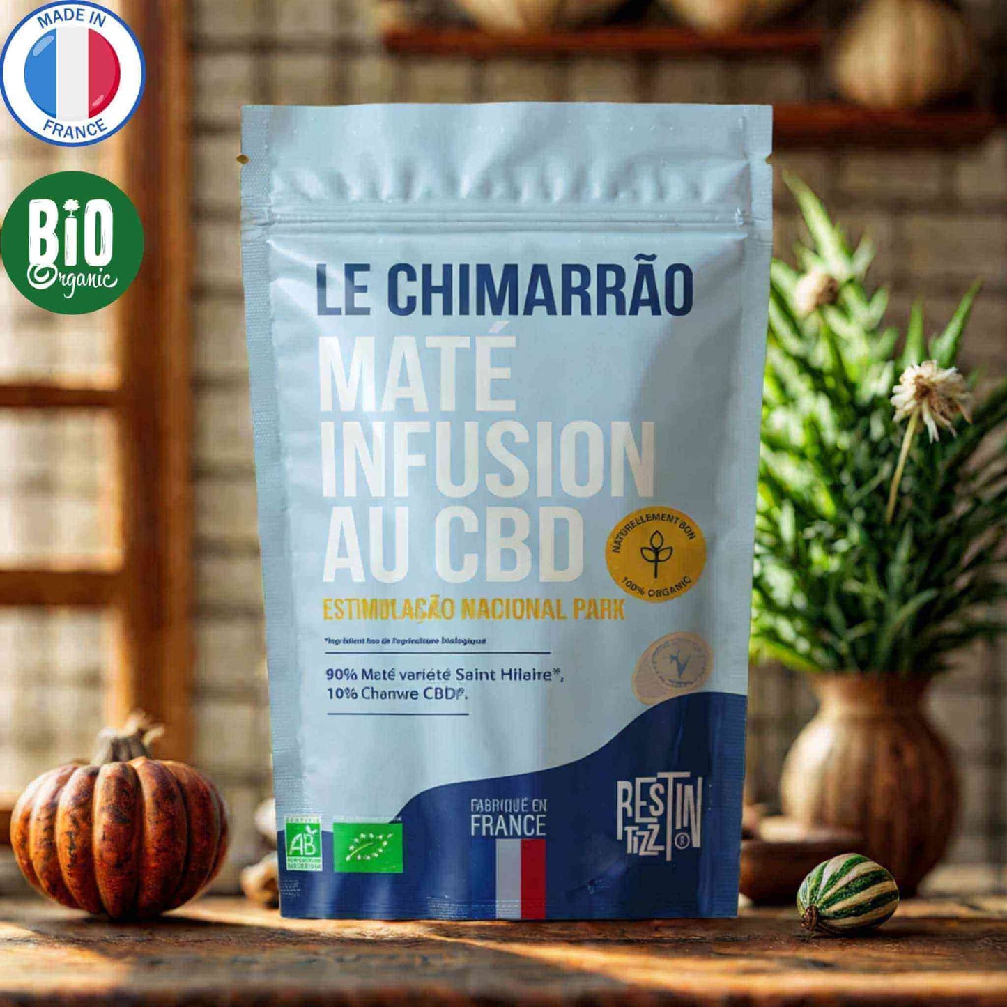Infusion maté CBD Bio pas cher.