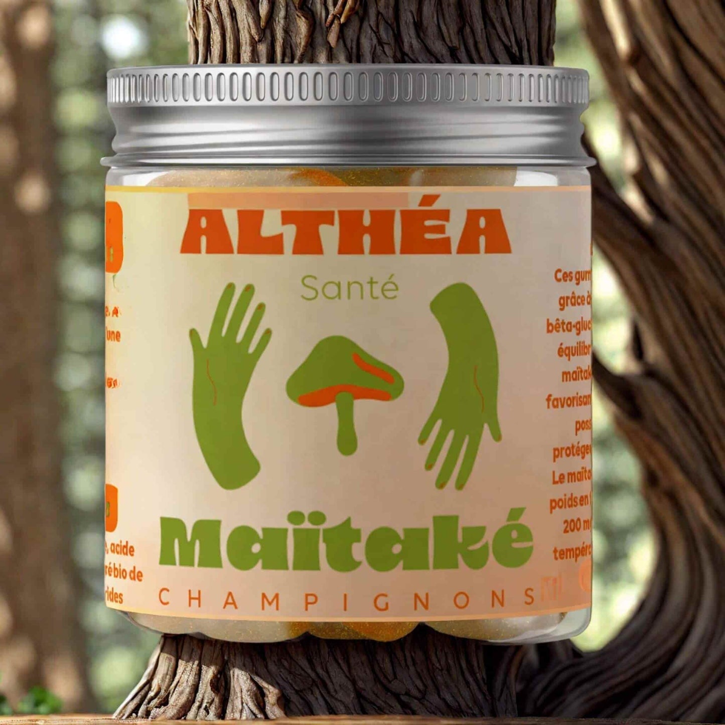 Gummies champignons adaptogènes Maitaké