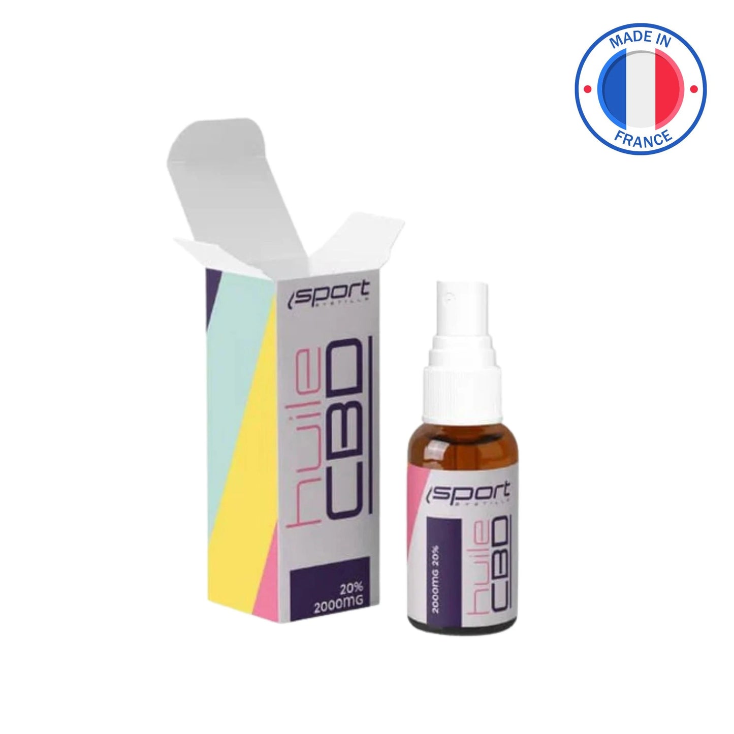 huile cbd bio sport fabriquée en France