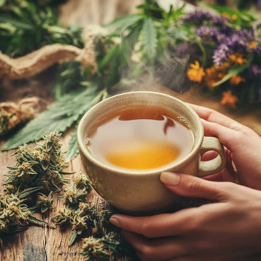 Tisane au CBD Bio