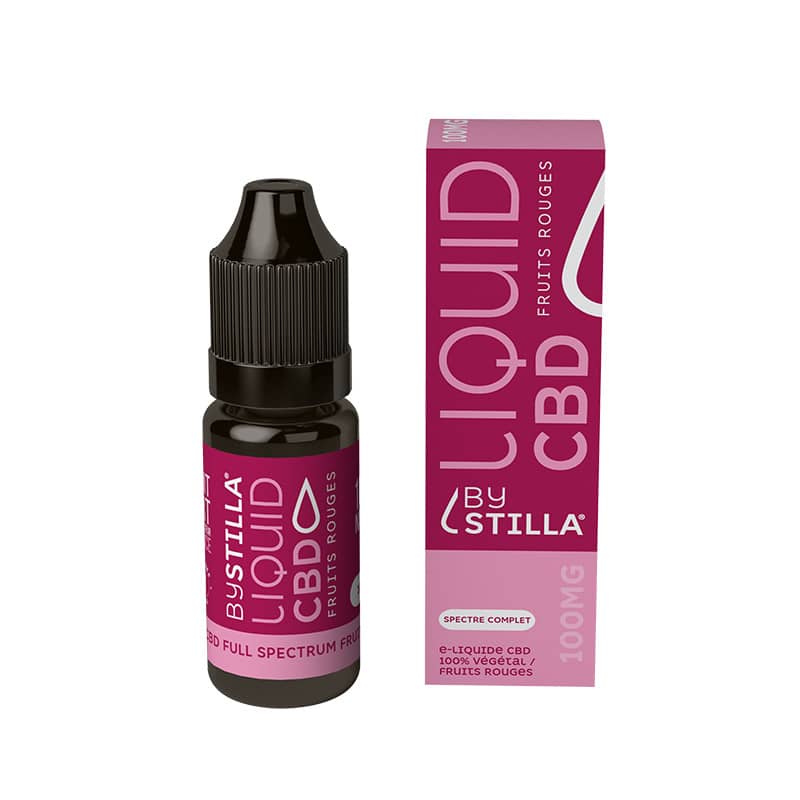 E-Liquide Fruits Rouges au CBD pas cher le comptoir du CBD Bio.