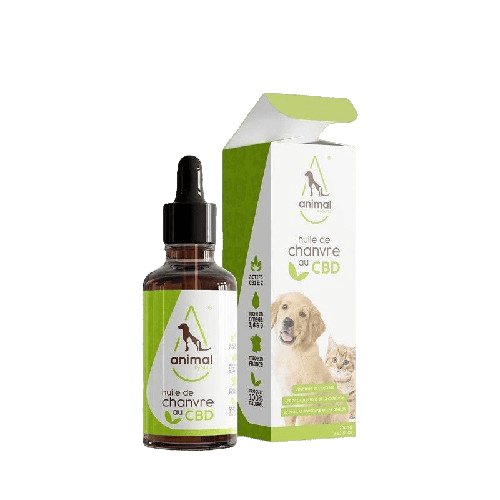 Huile de CBD Bio Animaux pour chien, chat... Huile de CBD Bio 